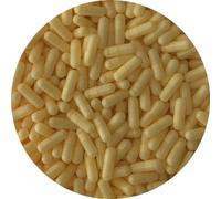 Pure Capsules® Size 4 Empty Capsule Ivory Yellow-Size 4 Ivory Yellow Small Tiny Empty Gelatin Capsules Gelatine Hard Pill Capsule - Self Fill -Suit for Human Being or Small Pet Medication (100)