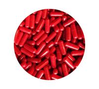 Pure Capsules® Size 4 Empty Capsule Red-Size 4 Small Tiny Empty Gelatin Capsules Gelatine Hard Pill Capsule Red- Self Fill -Suit for Human Being or Small Pet Medication (500)