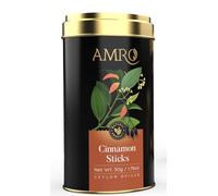 Pure Ceylon Cinnamon Sticks 50g (1.76 oz), 100% all-natural, No additives, flavor enhancers, or artificial flavors.