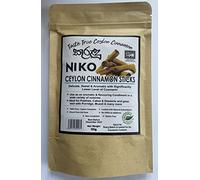 Pure Ceylon Cinnamon Sticks (50g Resealable Pouch) Mild, Sweet & Aromatic/No GMOs & Additives/Direct from Plantation/True Sri Lankan Cinnamon