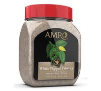 Pure Ceylon White Pepper Powder 100g (3.52 oz), 100% all-natural, White Pepper gently dried and ground, without additives, flavor enhancers, or artificial flavors.