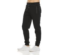 PURE CHAMP Mens Sweatpants 3 Pack Fleece Active Athletic Workout Jogger Sweatpants for Men with Zipper Pocket Size S-3XL, Single Pack- Black, X-Large