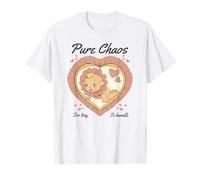 Pure Chaos Too Tiny to Handle Baby Retro Vintage Kitsch Art T-Shirt