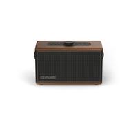 Pure Classic Aura Ambient Portable Bluetooth Speaker with Light, Coffee Brown/Walnut