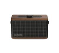 Pure Classic Aura Portable Bluetooth Speaker, Coffee Black/Walnut