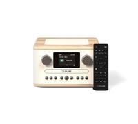 Pure Classic C-D4 CD/Bluetooth/DAB+/FM Radio System, Cotton White/Oak