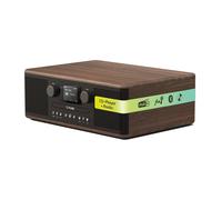 Pure Classic C-D6 Music System (CD Player, DAB+/FM, Bluetooth, AUX, USB, Alarm Sleep Timer) Coffee Black/Walnut