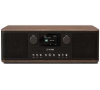Pure Classic C-D6 DAB+ FM Radio with Bluetooth CD Player Coffee Black