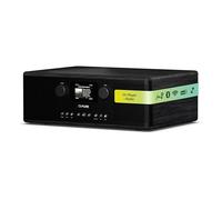 Pure Classic C-D6i - All-in-One Internet Radio with WiFi, DAB+/FM, Bluetooth 5.3, CD Player, USB, AUX, 150 Presets, 2x 15W Stereo Sound System, Colour Display, Alarm & Sleep Timer - Black