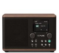 Pure Classic H4 DAB+ FM Portable Digital Radio with Bluetooth Coffee Black