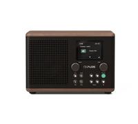 Pure Classic H4 DAB+ FM Portable Digital Radio with Bluetooth Coffee Black