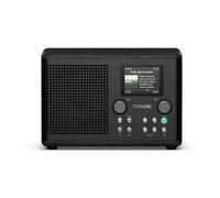 Pure Classic H4i - Internet Radio with WiFi, DAB+ & FM, Bluetooth 5.3, USB - 10W Speaker - 2.4" Color Display - 150 Presets - Sleep & Kitchen Timer - AUX Input - Black