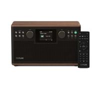 Pure Classic H6 Bluetooth/DAB+/FM Radio, Coffee Brown/Walnut