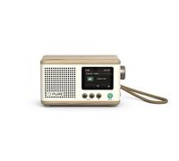 Pure Classic Mini Portable Bluetooth/DAB+/FM Radio, White/Oak