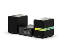Pure Classic Stereo Mini DAB DAB+ FM Radio with Bluetooth CD Player Micro Stereo System Black