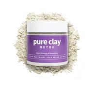 PURE CLAY Food Grade Organic Calcium Bentonite Clay Powder Internal and External Deep Cleansing Daily Detox Drink Face Mask Body Mud & Tooth
