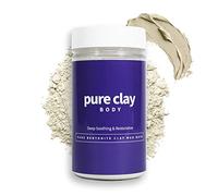 PURE CLAY Premium Calcium Bentonite Clay Bath, Deep Soothing and Restorative Body Mud Bath to Rejuvenate Skin, Promotes Relaxation