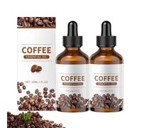 Pure Coffee Essential Oil, Organic Essential Oils, 30ML Bottle Natural Body Oil, Organic Aromatherapy Diffuser, Massage & Soap-Making Oil, Energy, Focus & Skin Exfoliation, for All Skin Types (2PC)
