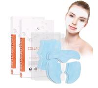 Pure Collagen Films, Collagen Mask, Highprime Collagen Film Face Mask, Korean Skincare, Face Lift Mask, Soluble Protein Mask for Skin Tightening, Promote Essence Absorption (2 Box)