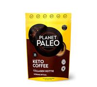 Pure Collagen Keto Coffee - Protein-Rich Alternative with 5g Collagen & MCT Powder - 100% Organic Arabica Coffee (25 Servings)