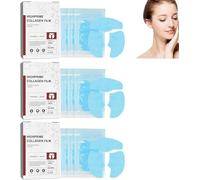 Pure Collagen Mask, Korean Technology Soluble Collagen Film, Provide Long-Lasting Moisture and Nourishment, Reduce Fine Lines, and Restore the Youthful and Healthy Radiance of Eye Skin