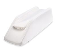 Pure Comfort Leg Elevating Pillow - Adjustable Leg Support Pillow for Bed - Knee Pillow for Sleeping on Side and Relieving Discomfort - Includes Soft Bamboo Cover for Knee Pillow