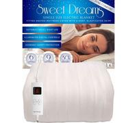 (Pure Comfort, Single) Sweet Dreams Fitted Electric Blanket All Sizes