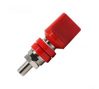 Pure Copper 4mm Terminal Block with Nickel Plated Contacts ABS Insulated Housin for 100A Current Compatible with M6 M8 M10 Screws (M10)