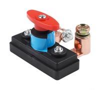 Pure Copper Battery Disconnect Switch for 12V and 24V Vehicles - 100A Rated, 1000A Surge, Twist-Action Isolation Switch for Cars, Trucks, RVs & Agricultural Equipment