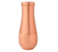 Pure Copper Bed Side Carafe for Ayurveda Health Benefits - 1800 Ml Capacity