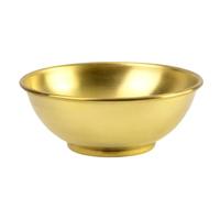 Pure Copper Bowl | Large Mixing Salad Storage | Copper Dishes | for Salad Home Serving Baking Kitchen Cooking Food Chef Fruit