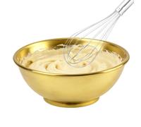 Pure Copper Bowl | Large Storage Containers Mixing | Mixing Bowl | for Salad Fruit Chef Food Cooking Kitchen Baking Serving Home