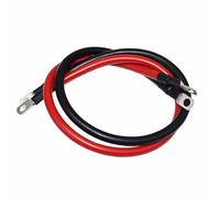 Pure Copper Connecting Wire 20 Square for Car Battery Live and Ground Connection, Red and Black Dual-Color Automotive Electrical Cable, 15 cm