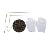 Pure Copper Divining Rods Telescopic Metal Detector for Gold Detection and Lost Items - Spiritual Energy Healing Tools(B)