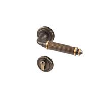 Pure Copper Door Lock American Magnetic Silent Style Indoor Bedroom