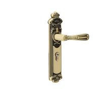 Pure Copper Door Lock Solid Thickened Silent Bedroom Retro Chinese Style Indoor Room Door Lock(E Type)