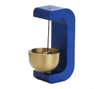 Pure copper For ring magnetic handcrafted wind chime, serving as both a decorative and functional door reminder with soothing chiming sounds (F)