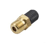 Pure Copper Hexagonal Tire Valve Core for Reliable Air Sealing, Fits M10x1, 1/8 NPT, and 1/4 NPT Thread Standards, Essential Replacement Part for Car Tires and Inflatable Pressure Containers(M10*1)