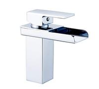 Pure Copper Kitchen Faucet, Single Hole, Cascading Design, Hot Water Tap, Sink Mixer, Rubinetto for Lavello, Elegant Bathroom Basin Faucet, Modern Home Upgrade