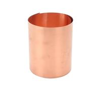 Pure Copper Metal Foil ， Oxygen Free Copper Foil 99.95% Purity Purple Multiple Sizes Research Experiment(0.04x100x1000mm)