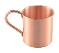 Pure Copper Mug Solid Smooth Without Inside Liner For Cocktail Coffee Beer Milk Water Cup Home Bar Drinkware Cool