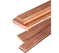 Pure Copper Sheet, 30Mm Thickness X 200Mm Length Copper Flat Bar, 30/35/40/50Mm Width,30 * 40 * 200mm