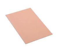 Pure Copper Sheet, 6" x 4" x 0.02" 24 Gauge T2 Copper Metal Plate for Crafts, Electrical Repairs, Industry(1x100x150mm)