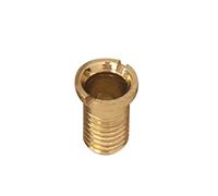 Pure Copper Sink Basket Strainer Filter Waste Plug Easy to Replace Threaded Screw Connector