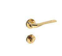 Pure Copper Split Lock PVD Magnetic Silent Indoor Bedroom Lever Handle