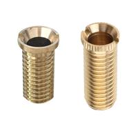 Pure Copper Strainer Plug Screw Bolt Kitchen Sink Basket Strainer Waste Screw Connector Easy Replacement