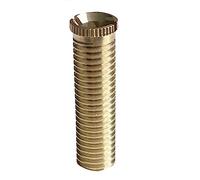 Pure Copper Strainer Plug Screw Bolts Kitchen Sink Basket Strainer Waste Threaded Screw Connector Easy to Replace Sink Strainer Screws Long Short