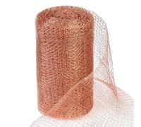 Pure Copper Tape Slug Repellent UK,10Ft Rodent Mesh Double Layer Copper Fine Wire Mesh Roll Rodent Control,Metal Copper Tape for Mouse Hole Filler,Rat Snail Slug,Garden Plant Protector Pet Friendly