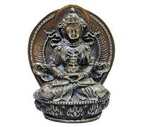 Pure Copper Tibetan Zen Buddha Statue Figurine Brass Green Tara Buddhist Statuette Sculpture Religious Articles Buddhist Crafts Home Feng Shui Ornaments Decoration Art collection