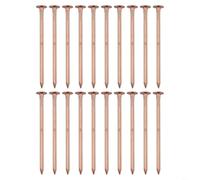 Pure Copper Tree Stump Killer Nails 65mm, Heavy Duty Root Removal Spikes for Killing Unwanted Trees, Fast Acting Garden Tool to Stop Growth Without(D)